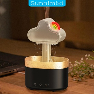 [Sunnimix1] เครื่องทําความชื้น ปิดอัตโนมัติ แบบพกพา พร้อมไฟ สําหรับตกแต่งห้องนอน โรงแรม สํานักงาน โยคะ