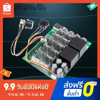 โมดูลควบคุมความเร็วมอเตอร์ 12v 24V 36V 48V 100A DC พร้อมสวิตช์ลูกบิด