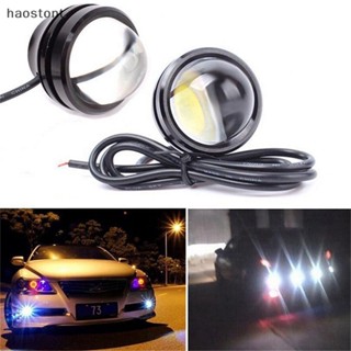 Haostont โคมไฟตัดหมอก LED DRL กันน้ํา สําหรับติดรถยนต์