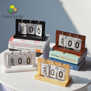 Tarsureth ปฏิทินตั้งโต๊ะ ขนาดเล็ก สเกล 1/6 อุปกรณ์เสริม สําหรับบ้านตุ๊กตา