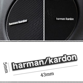 [พร้อมส่ง] สติกเกอร์ตราสัญลักษณ์ Harman Kardon สําหรับลําโพง BMW Benz