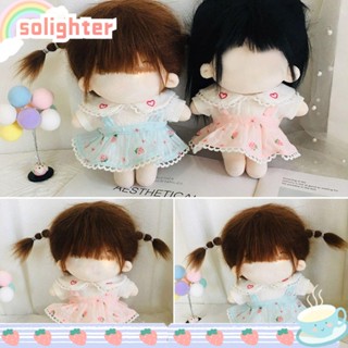 Solighter ชุดเดรสเชิ้ตแฟชั่น 20 ซม. อุปกรณ์เสริม สําหรับตุ๊กตา EXO Idol DIY