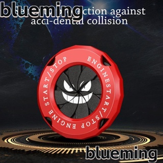 Blueming2 ฝาครอบปุ่มสตาร์ทรถจักรยานยนต์ แบบหมุนได้