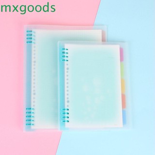 Mxgoods เคสพลาสติก ขนาด A4 A5 B5 สําหรับโน้ตบุ๊ก