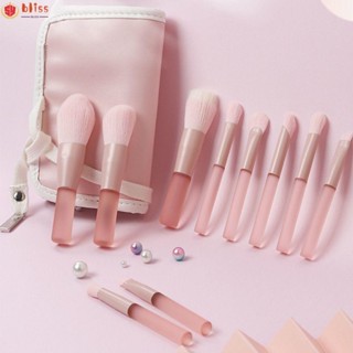 Blliss 7/10 ชิ้น ชุดแปรงแต่งหน้า, แปรงแต่งหน้า คอนทัวร์ ขนปุยนุ่ม, เครื่องมือแต่งหน้าอะคริลิคไฟเบอร์ ผู้หญิง