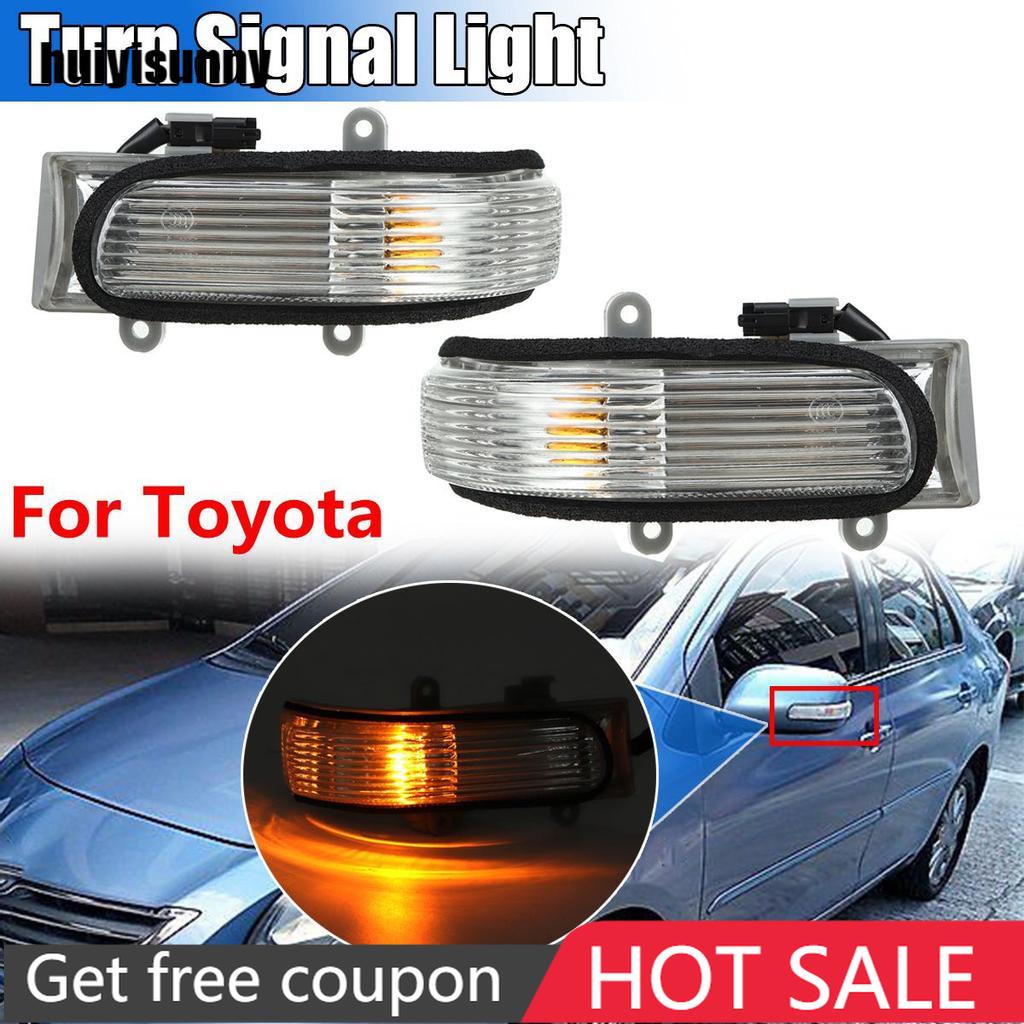 Hys ไฟเลี้ยวติดกระจกมองข้าง สําหรับ TOYOTA VIOS NCP93 gen2 batman(2008 2009 2010 2011 2012) Camry AC