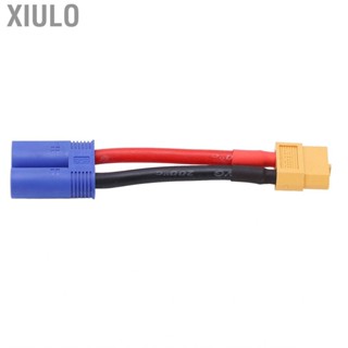 Xiulo RC Connector Bendable Soft Silicone Cable XT60 Female To EC5 Male FAD