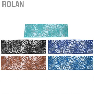 Rolan Table Placemat Cloth Runner Beautiful Hollow Out Design with Your Families or Friends for Garden Farmhouse Wedding Party