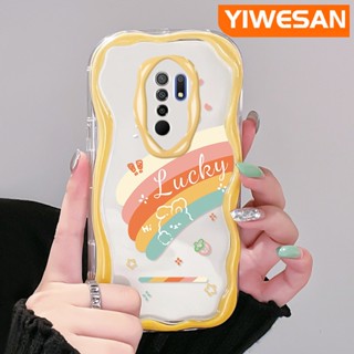 เคสโทรศัพท์มือถือซิลิโคน ใส กันกระแทก ลายการ์ตูนสายรุ้ง สําหรับ Xiaomi Redmi 10 Prime 10C 9 Prime 12C POCO C55 POCO M2