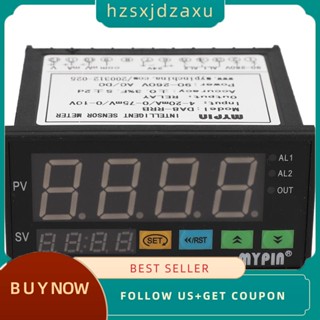 【hzsxjdzaxu】เครื่องวัดเซนเซอร์ดิจิทัล อเนกประสงค์ หน้าจอ Led 0-75Mv 4-20Ma 0-10V 2 รีเลย์ เอาท์พุตสัญญาณเตือน Da8-Rrb