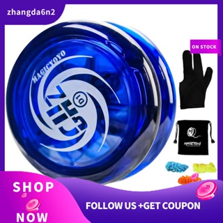 【พร้อมส่ง】MAGICYOYO โยโย่ตอบสนอง D1 GHZ พร้อมสายโยโย่ ถุงมือ และกระเป๋าโยโย่ แบบมืออาชีพ สําหรับเด็กผู้เริ่มต้น