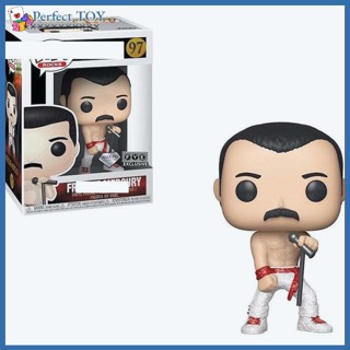 Pst ฟิกเกอร์ไวนิล Pvc Queen Freddie Mercury สําหรับเก็บสะสม 1 กล่อง