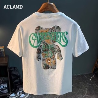 Acland เสื้อยืดผู้ชาย ผู้ชายเสื้อเชิ้ต เสื้อยืด ผ้านุ่ม ใส่สบาย ไม่หด ไม่ต้องรีด MTX2390KG4 37Z230913