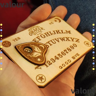 Valour Ouija ชุดบอร์ดลูกตุ้ม สไตล์วินเทจ พร้อมแผ่นไม้