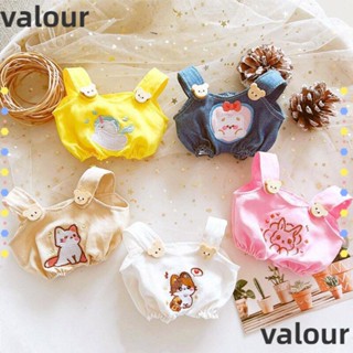 Valour ชุดเสื้อผ้า ลายสัตว์ ทรงหลวม อุปกรณ์เสริม สําหรับตุ๊กตา