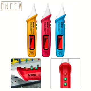 【ONCEMOREAGAIN】NCV Noncontact Pen LCD Digital Display Voltmeter Detector Adjustable Sensitivity