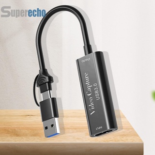 ตัวแปลงวิดีโอ HD เป็น Type-C USB3.0 สําหรับ Youtube Live Streaming [superecho.th]