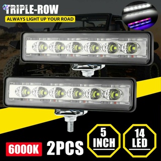 Jen ไฟตัดหมอก Led 6000k 1600lm 5 นิ้ว สําหรับรถบรรทุก รถออฟโร้ด Suv Atv 1 คู่