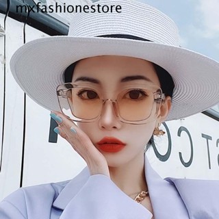 Mxfashione แว่นตากันแดด ป้องกันรังสียูวี สะท้อนแสง พิมพ์ลายเสือดาว สีฟ้า หรูหรา เหมาะกับฤดูร้อน สําหรับผู้หญิง UV400