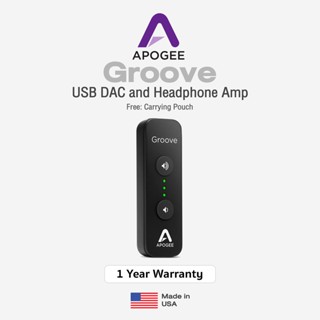 Apogee® Groove DAC and Headphone Amp แอมป์หูฟัง ** 1 Year Warranty / Made in USA **