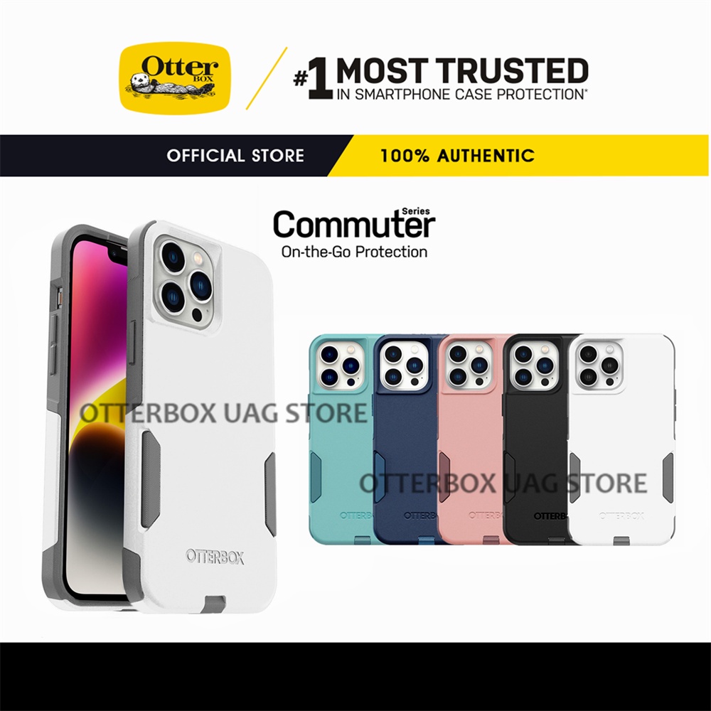 OtterBox Commuter Series สำหรับ iPhone 15 14 Pro Max / 15 14 Pro / 15 14 Plus / 15 14 / iPhone 13 12 11 Pro Max / 13 12 11 Pro / 13 12 11 / 13 12 Mini เคสโทรศัพท์