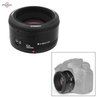 Vip YONGNUO เลนส์รูรับแสงขนาดใหญ่ Yn50 มม. F1.8 สําหรับกล้องดิจิทัล Canon EOS Rebel