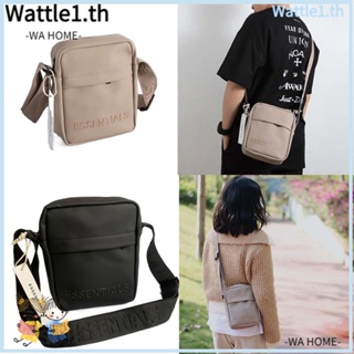 Wttle กระเป๋าสะพายไหล่ลําลอง หนัง PU ทรงสี่เหลี่ยม ขนาดเล็ก มีซิป สีพื้น เหมาะกับการพกพาเดินทาง สําหรับสตรี