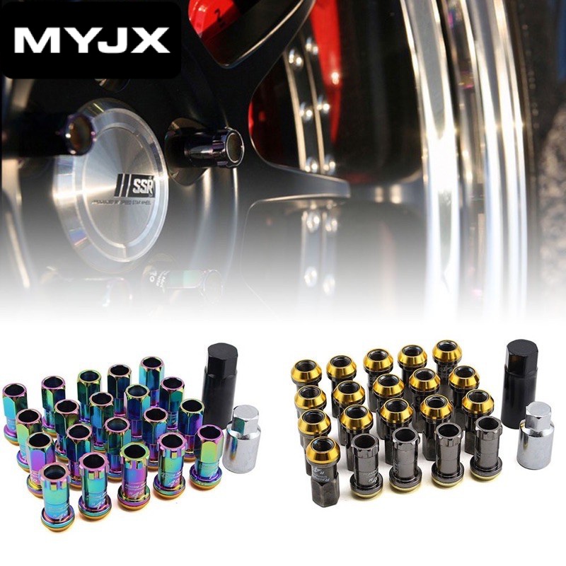 【MYJK】น็อตล็อกล้อยางรถยนต์ R40 20 ชิ้น