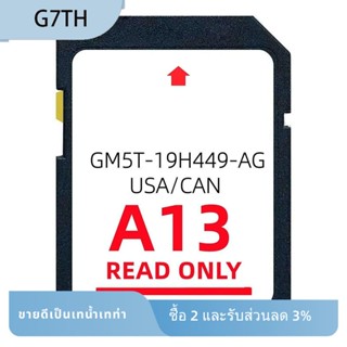 การ์ดนําทาง A13 2022 อัพเดท USA Canada Maps GM5T-19H449-AG สีดํา 1 ชิ้น