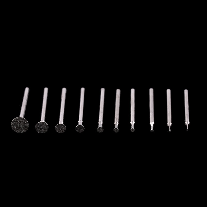 Tianyuaneee 10 ชิ้นบดบิตอุปกรณ์เสริม Ultra-Thin T Shank ติดตั้งเครื่องมือจุด Well