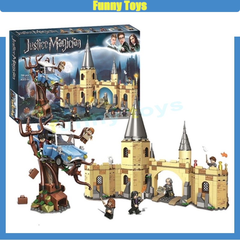 โมเดลบล็อกตัวต่อ  75953 Hogwarts Whomping Willow ของเล่นสําหรับเด็ก และผู้ใหญ่