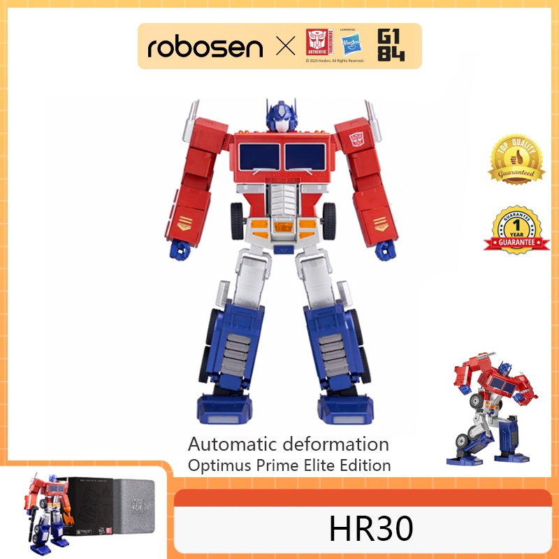 Robosen HR30 Optimus Prime Elite Edition โมเดลฟิกเกอร์ Transformers เสียงสนทนา ไฮเทค ของเล่นสําหรับเด็กผู้ชาย