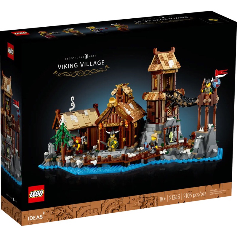 (พร้อมส่งค่ะ) Lego 21343 Viking Village เลโก้ของใหม่ ของแท้ 100%