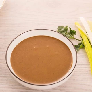 [ร้านอาหาร] ซอสงาผสมถั่ว ซอสงาจีน น้ำจิ้มชาบู หม่าล่าสายพาน 珍醇芝麻酱5kg