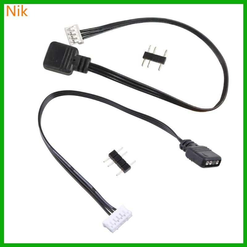 สายเคเบิ้ลอะแดปเตอร์ควบคุมพัดลม Coolmoon 4Pin 6Pin to 5V ARGB 3Pin