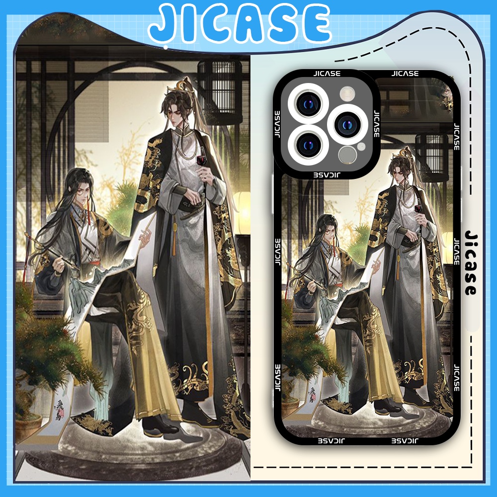 Jicase ขอบสี่เหลี่ยม iphone case Sat Pha Lang Co Quan Truong Canth Manhua Boyloves Dam My Co Trang 1