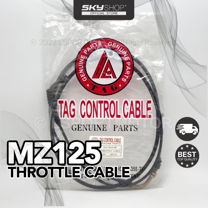 สาย MOSKITO MZ125 THROTTLE M10-58410-00 MZ 125 (S)