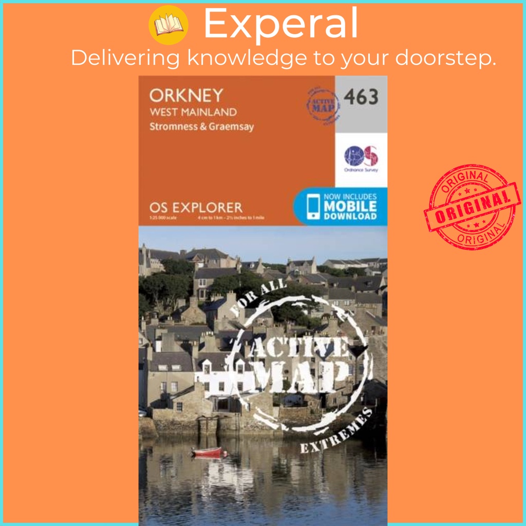 Orkney - West Mainland โดย Ordnance Survey (ฉบับสหราชอาณาจักรปกอ่อน)