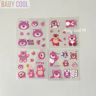 สติ๊กเกอร์น่ารัก สติ๊กเกอร์ PVC สติ๊กเกอร์ใส ติดเคส โน๊ตบุ๊ค