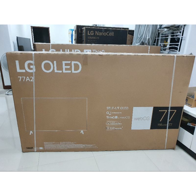 🚚พร้อมส่ง🚚 PQ LG 77 นิ้ว OLED77A2PSA OLED 4K SMART TV ปี 2022 A2 Series สินค้า Clearance