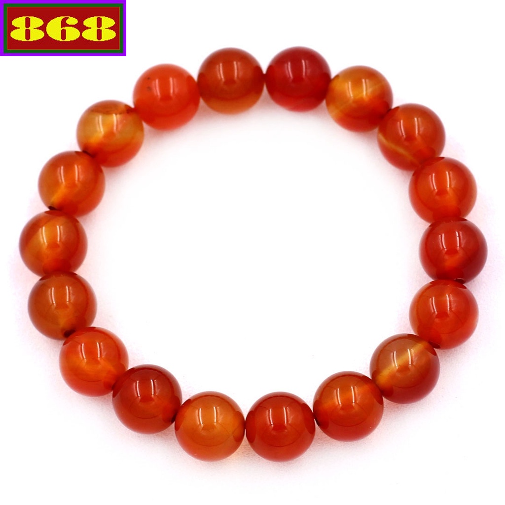 Orange stone bracelet