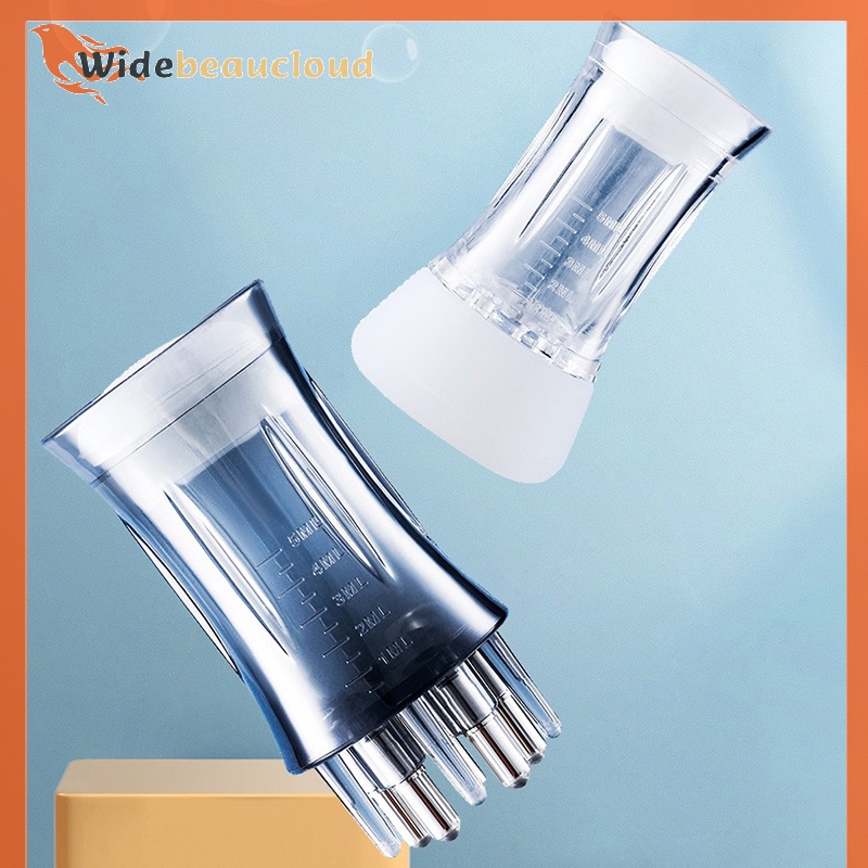 Widebeaucloud เครื่องนวดหนังศีรษะ หวีของเหลว สําหรับผม หนังศีรษะ รักษาคู่มือ แปรงนวด การเจริญเติบโตของเส้นผม เซรั่ม น้ํามัน อุปกรณ์ที่ดี