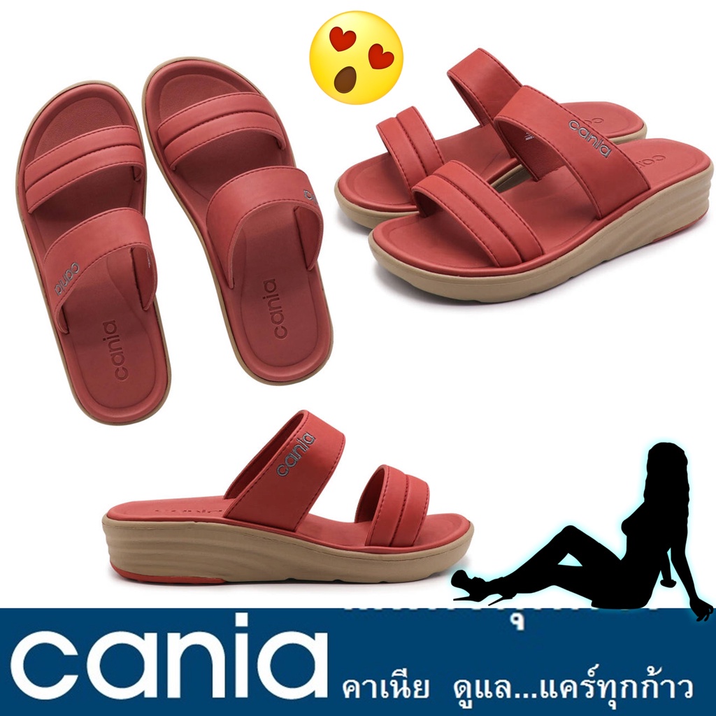 รองเท้ากันน้ำ CANIA 42171 รองเท้าแตะแบบสวมผู้หญิง,รองเท้าแฟชั่นผู้หญิงแบบสวม ทรงสูง
