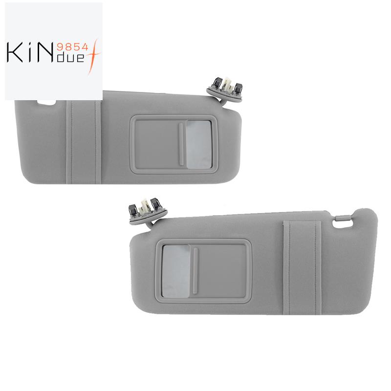 【kindue9854f】ม่านบังแดดรถยนต์ สีเทา พร้อมไฟ สําหรับ Toyota Camry 2007 2008 2009 2010 2011