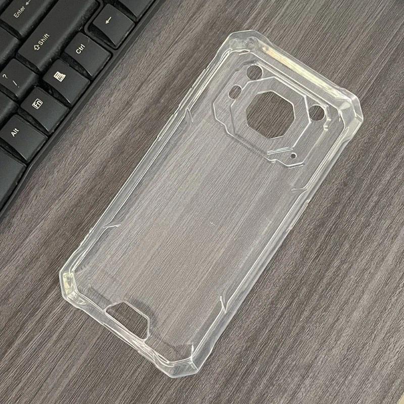 เคสโทรศัพท์มือถือ ซิลิโคนนิ่ม TPU ใส สีดํา สําหรับ Blackview BV6200 Pro Blackview BV 6200