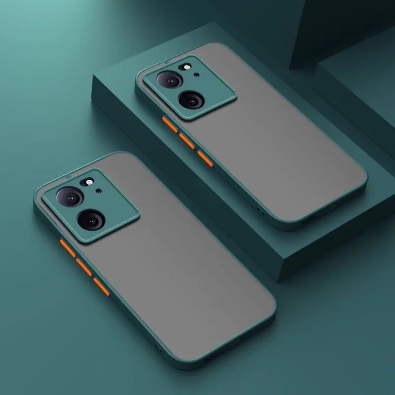 เคสกันกระเเทก  Xiaomi Mi 13T/13T pro /14T / 14T pro เคสขอบสี กันกล้อง กันกระแทก