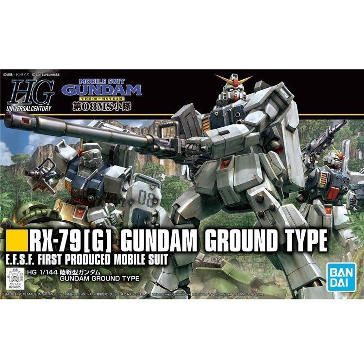 BANDAI HGUC 210 1/144 RX-79G Marine Gundam Infant Edition 08MS Team Assembly