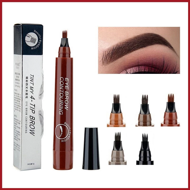 เจลเขียนคิ้ว 3 มิติ Eyebrow Pencil เขียนคิ้วดูเป็นธรรมชาติ วาดเส้นคิ้ว ติดทนนาน กันน้ำกันเหงื่อ คิ้วสวยแปะมีมิติ