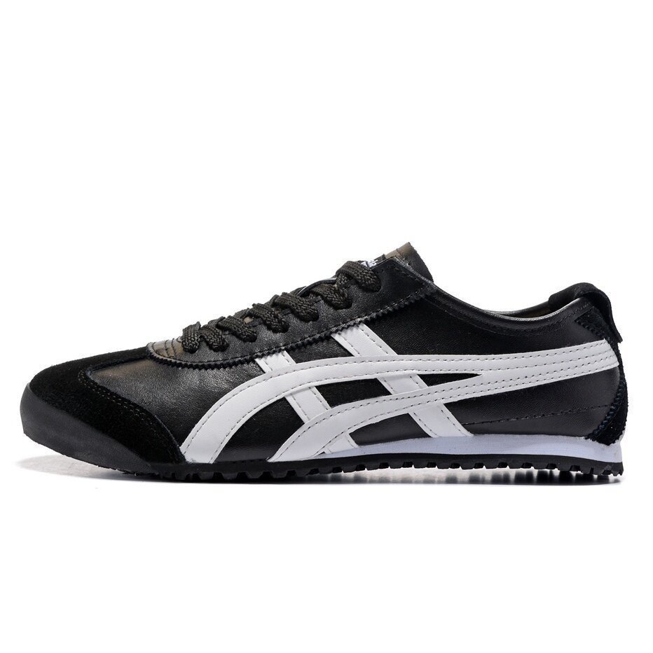 Onitsuka Mexican 66 (with Box) New Onitsuka Tiger Shoes 66 Calfskin Men's Classic Casual Running Shoes Tiger Shoes