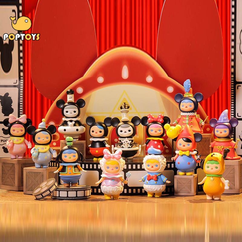 【POPTOYS】POPMART Pucky Mickey Family Series Mystery box กล่องสุ่ม โมเดลของเล่น ของขวัญ